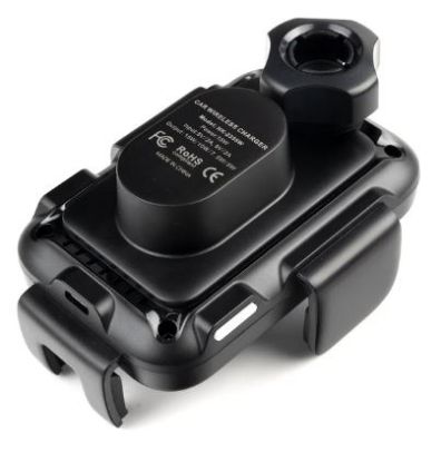 تصویر پایه نگهدارنده و شارژر وایرلس گوشی موبایل هیسکا مدل HK-2355W